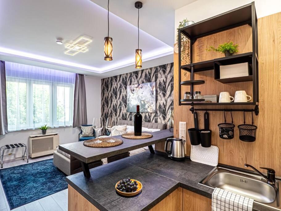 Vidra-Lak With Private Parking Apartamento Budapeste Exterior foto